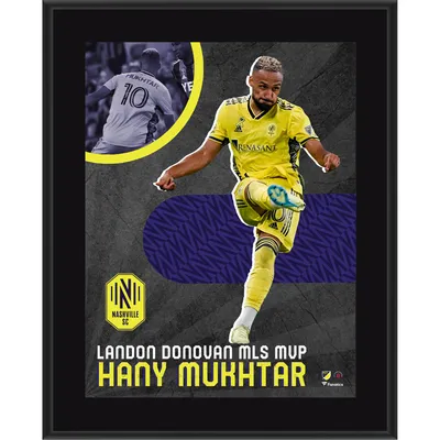 Hany Mukhtar Nashville SC Fanatics Authentic 10.5" x 13" 2022 MLS Season Landon Donovan MVP Award Sublimated Plaque