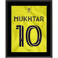 Hany Mukhtar Nashville SC 10.5" x 13" Homecoming Jersey Style Number 10 Sublimated Plaque