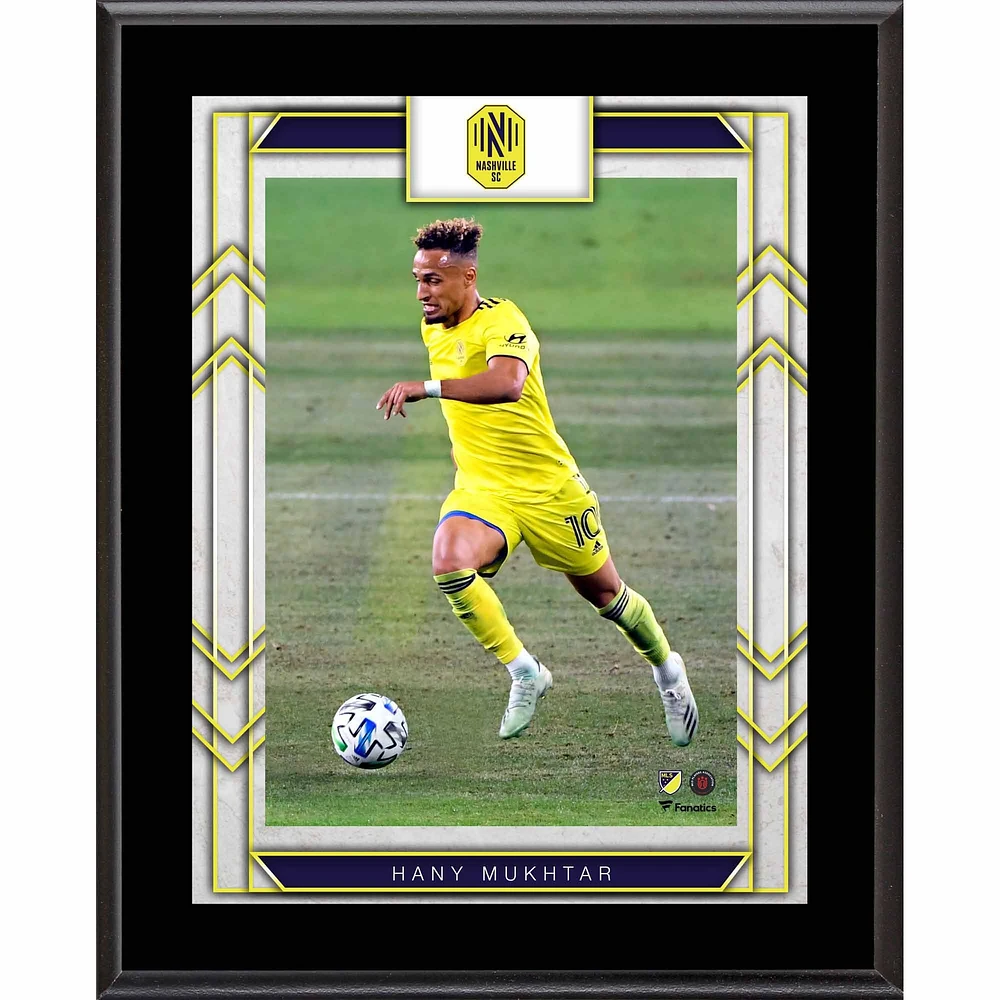 Hany Mukhtar Nashville SC 10.5" x 13" Sublimated Player Plaque