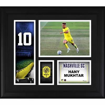 Hany Mukhtar Nashville SC Fanatics Authentic Framed 15" x 17" Player Core Collage