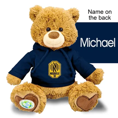 Nashville SC Infant Personalized Plush Bear - Navy