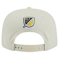 Men's New Era  Cream Nashville SC 2025 Kickoff Snapback Golfer Hat