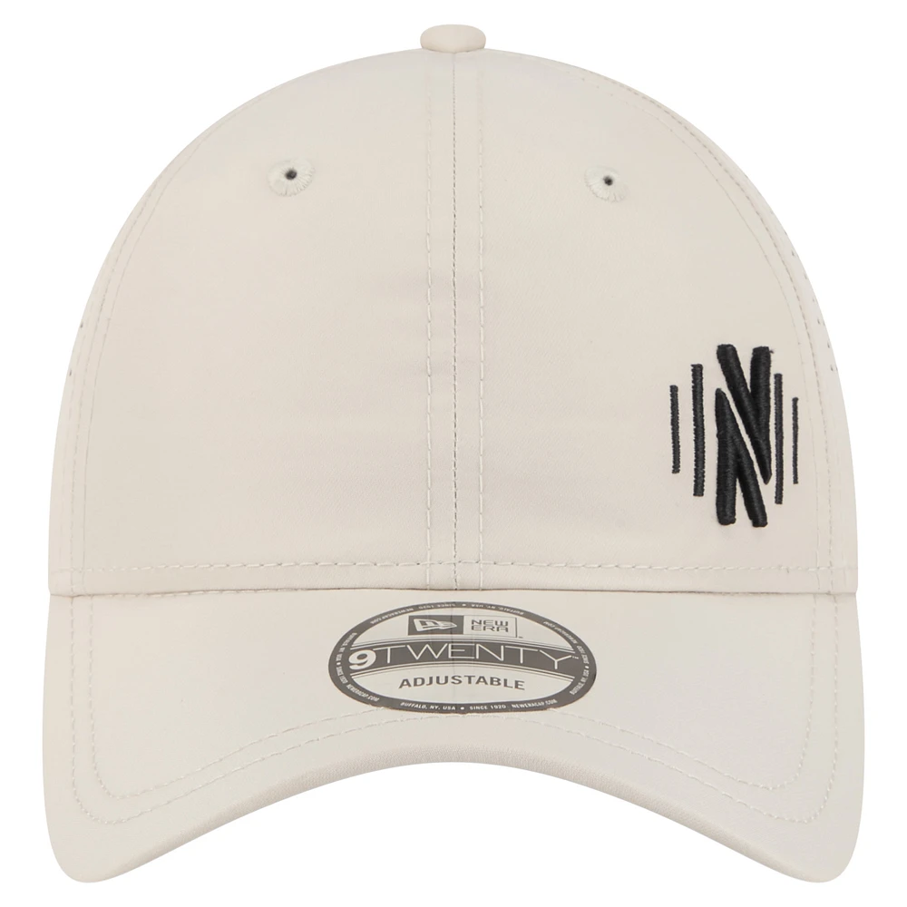 Casquette ajustable Nashville SC Active 9TWENTY pour homme de New Era Tan