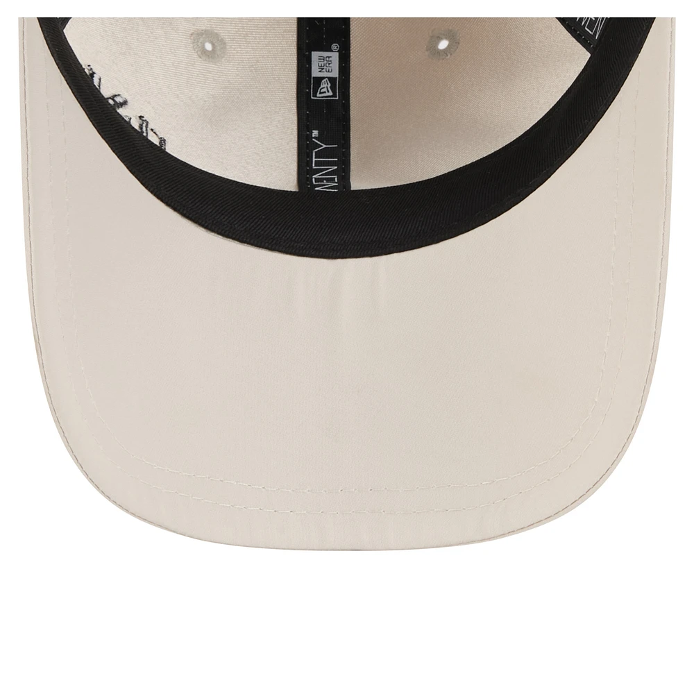 Casquette ajustable Nashville SC Active 9TWENTY pour homme de New Era Tan