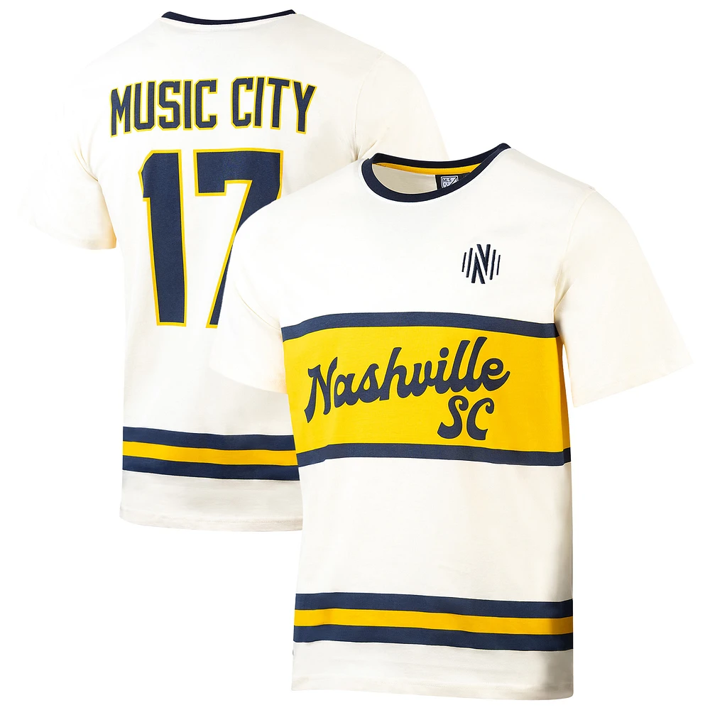 Men's Sport Design Sweden  Cream Nashville SC Game Day Relaxed T-Shirt