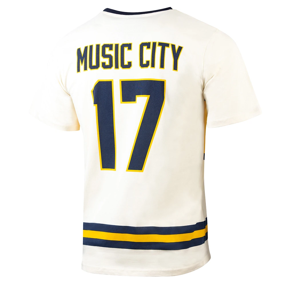 Men's Sport Design Sweden  Cream Nashville SC Game Day Relaxed T-Shirt