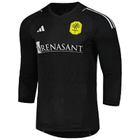 Men's adidas Black Nashville SC 2023 Goalkeeper Long Sleeve Replica Jersey