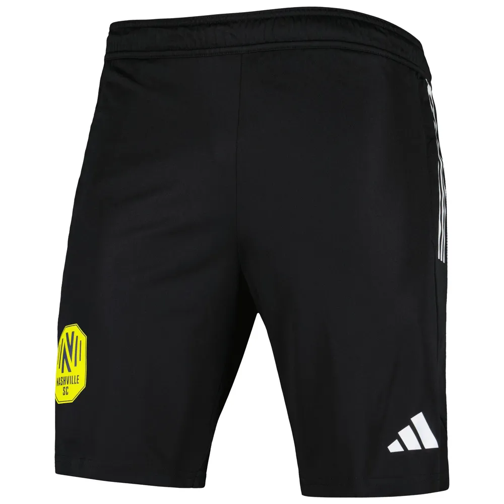 Short d'entraînement adidas Nashville SC 2023 On-Field AEROREADY noir pour homme