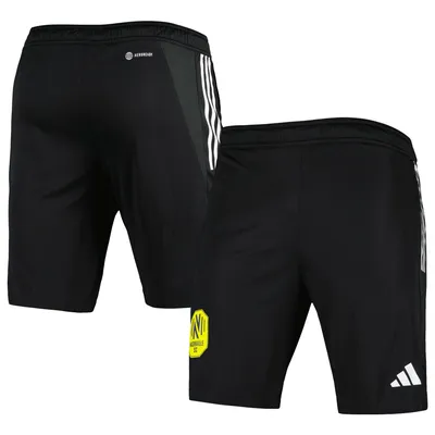 Short d'entraînement adidas Nashville SC 2023 On-Field AEROREADY noir pour homme