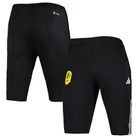 Demi-pantalon d'entraînement sur le terrain adidas Nashville SC 2023 AEROREADY coupe slim pour homme, noir