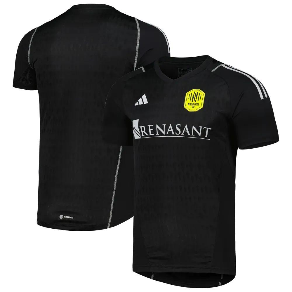 Maillot de gardien but adidas Nashville SC 2023 Replica noir pour homme