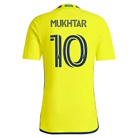 Men's adidas Hany Mukhtar Yellow Nashville SC 2024 The 615 Kit Replica Player Jersey