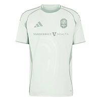 Men's adidas Light Green Nashville SC 2025 One Planet Pre-Match Top
