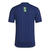 Men's adidas  Navy Nashville SC 2025 Jersey Hook AEROREADY T-Shirt