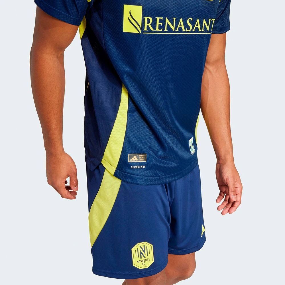 Men's adidas Navy Nashville SC 2025 The Heart Of Kit Authentic Jersey