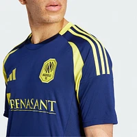 Maillot réplique du kit The Heart of Nashville SC 2025 bleu marine adidas pour homme