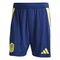 Short adidas bleu marine Nashville SC Away 2025 The Heart of Kit Authentic pour homme