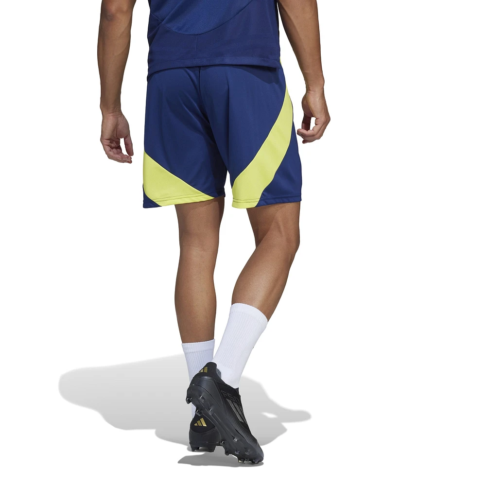 Short adidas bleu marine Nashville SC Away 2025 The Heart of Kit Authentic pour homme