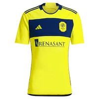 Men's adidas Sam Surridge Yellow Nashville SC 2024 The 615 Kit Replica Player Jersey