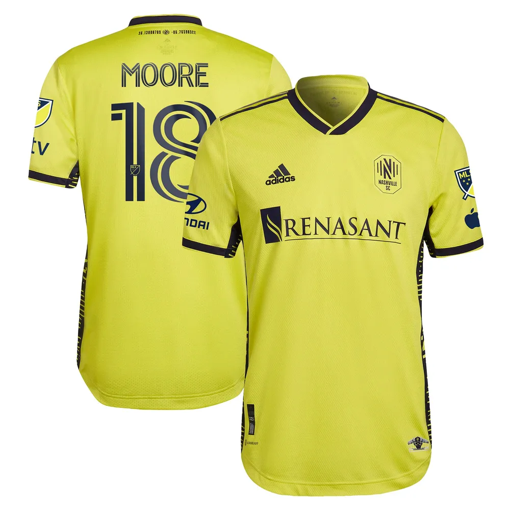 Nashville SC adidas 2023 The Homecoming Kit Authentic Jersey - Yellow