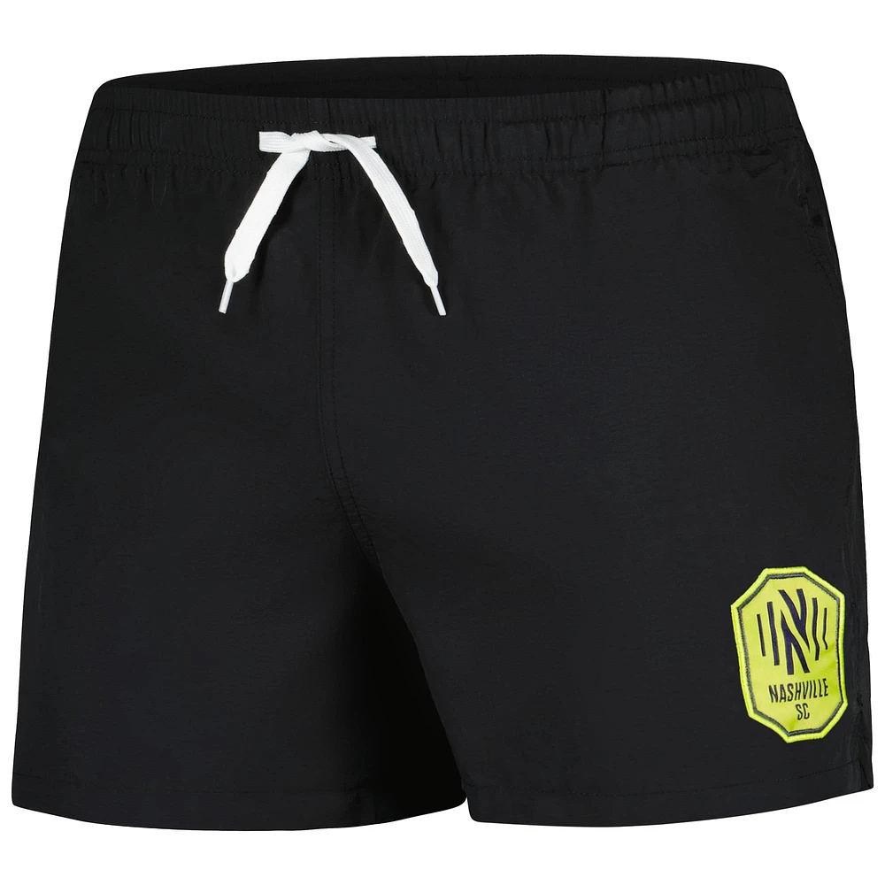 Men's Black Nashville SC Leisure Shorts