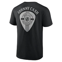 T-shirt noir de marque Fanatics Nashville SC Johnny Cash Music City pour homme