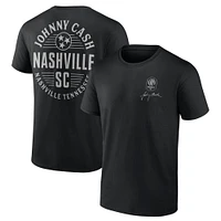 Men's Fanatics Black Nashville SC Johnny Cash Oval T-Shirt