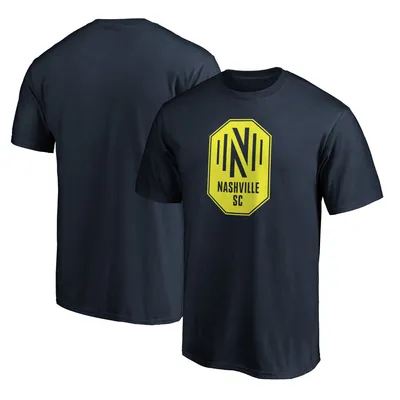 Nashville SC Fanatics Branded Official Logo T-Shirt - Navy