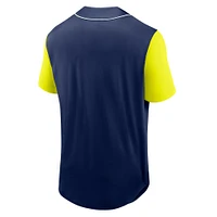 Maillot de baseball mode Nashville SC Balance bleu marine marque Fanatics pour hommes