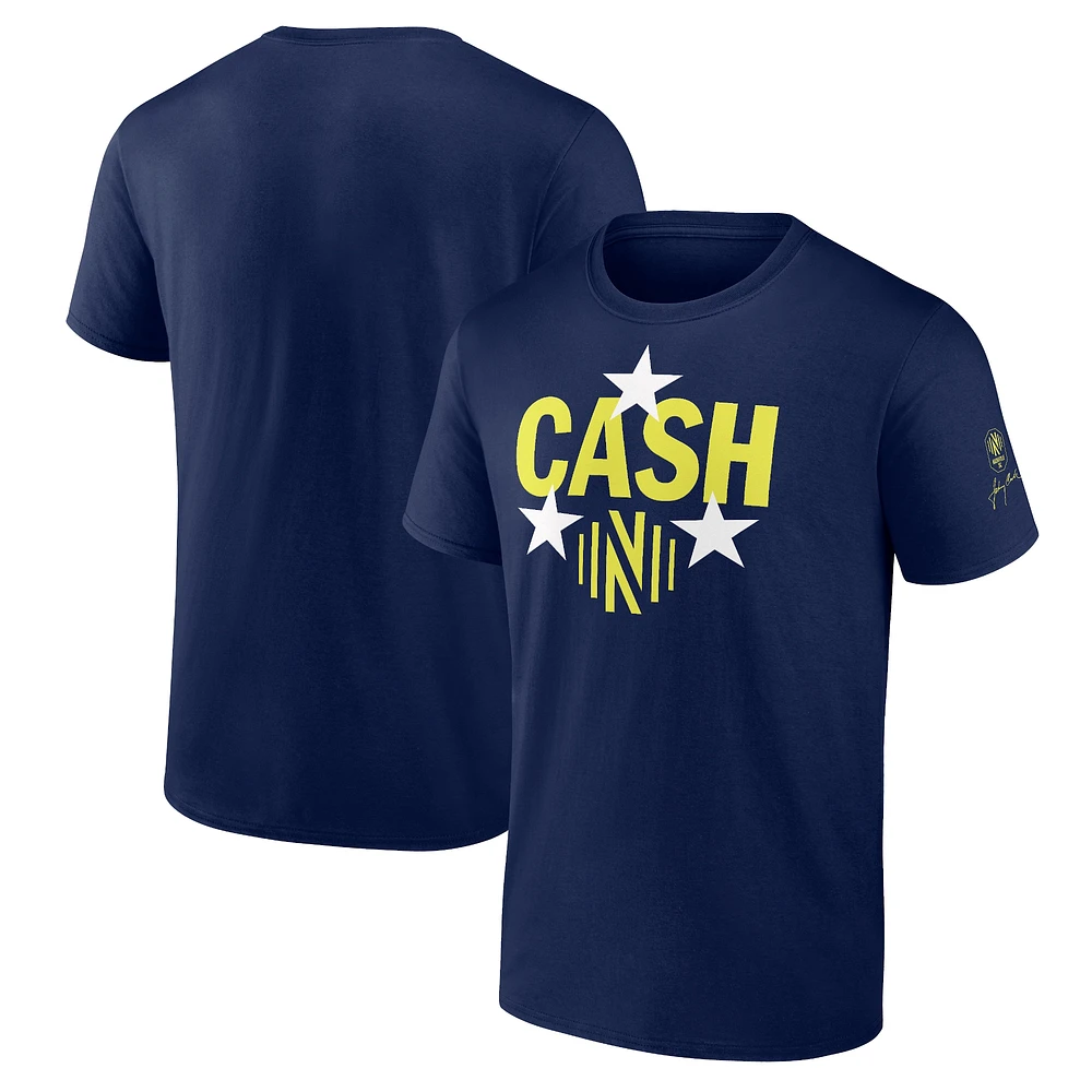 T-shirt bleu marine Nashville SC x Johnny Cash Stars de marque Fanatics pour hommes