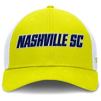 Casquette Flex jaune Nashville SC Rocket pour homme Fanatics