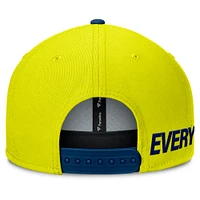 Men's Fanatics Yellow Nashville SC Sitter Snapback Hat