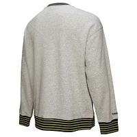 Men's Mitchell & Ness  Heather Gray Nashville SC 2025 Jersey Hook Fleece Pullover Sweatshirt