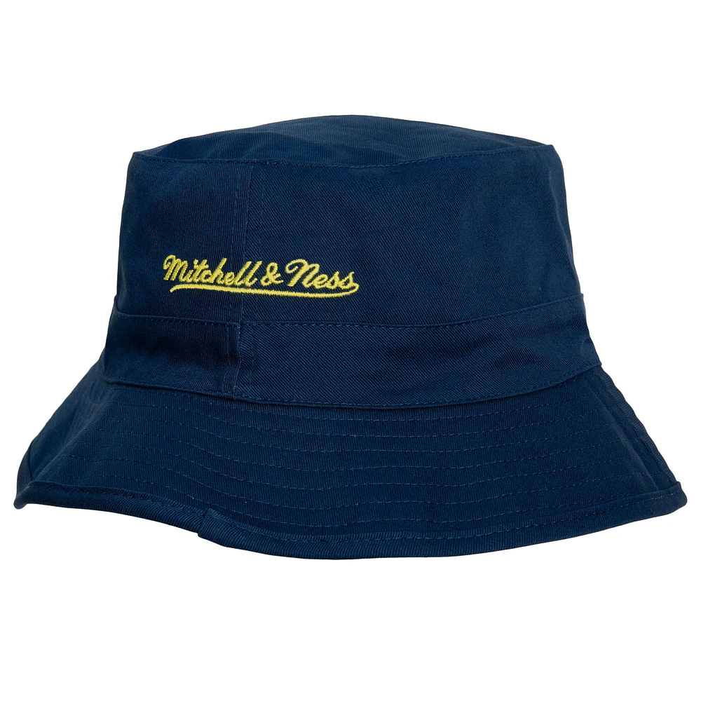 Men's Mitchell & Ness  Navy Nashville SC x Johnny Cash Bucket Hat