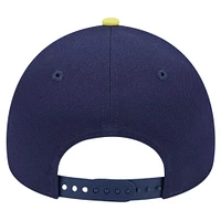 Casquette ajustable 9FORTY A-Frame New Era pour hommes, bleu marine Nashville SC 2024 Kick Off Collection