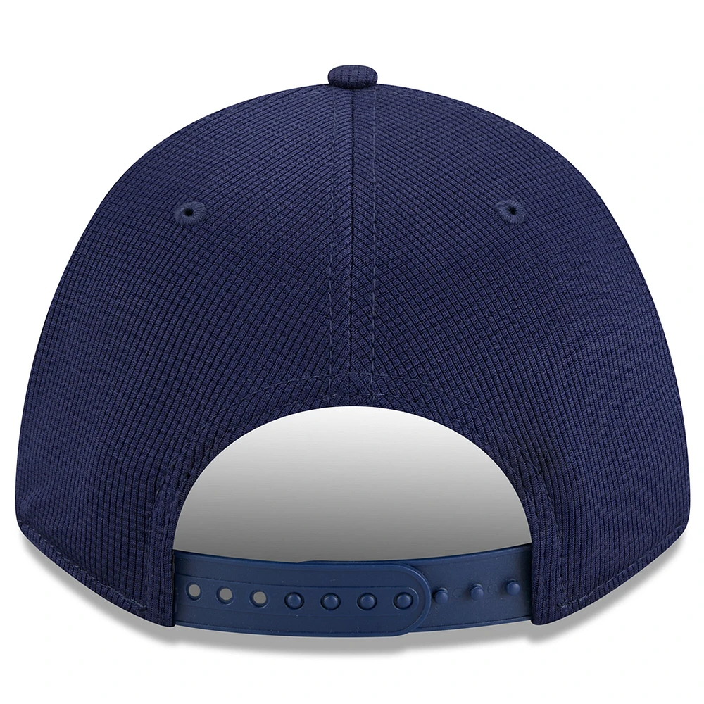 Men's New Era Navy Nashville SC 2025 Jersey Hook 9FORTY M-Crown Adjustable Hat