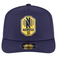 Men's New Era Navy Nashville SC 9SEVENTY COOLERA Stretch-Snap Adjustable Hat