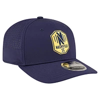 Men's New Era Navy Nashville SC 9SEVENTY COOLERA Stretch-Snap Adjustable Hat