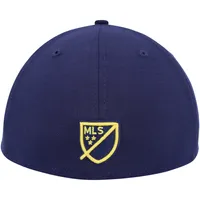 Men's New Era Navy Nashville SC Kick Off 39THIRTY Flex Hat