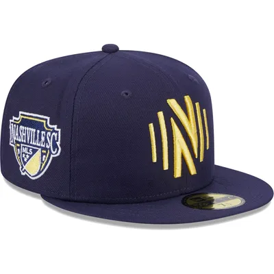 Nashville SC New Era Patch 59FIFTY Fitted Hat - Navy