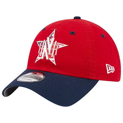 Casquette réglable New Era Nashville SC Americana 9TWENTY rouge pour homme