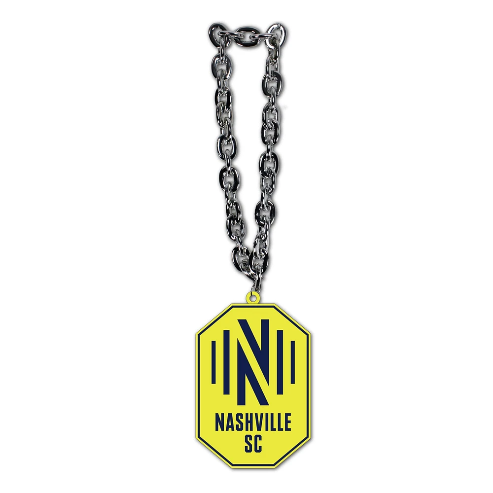 Collier chaîne avec logo de l'équipe MOJO Nashville SC