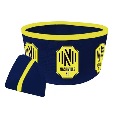 Nashville SC Collapsible Travel Dog Bowl