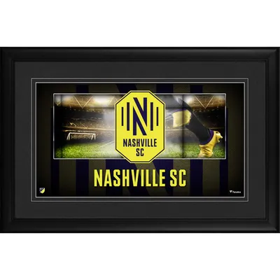 Nashville SC Fanatics Authentic Framed 10" x 18" Team Logo Panoramic Photograph