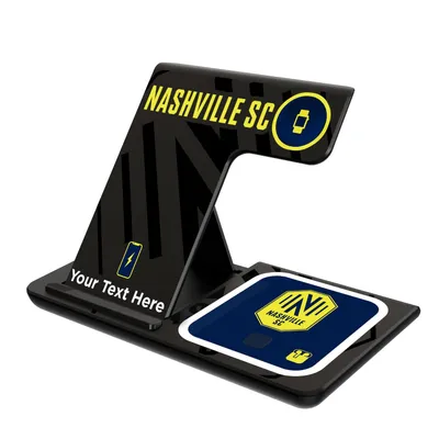 Nashville SC Personalized 3-in-1 Charging Station