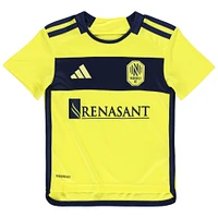 Maillot d'équipe adidas Nashville SC 2024 AEROREADY Jaune pour tout-petit