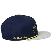 Casquette Snapback unisexe Live Breathe Futbol Navy Nashville SC