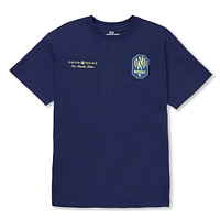 Unisex Live Breathe Futbol Navy Nashville SC T-Shirt