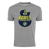 Unisex Sportiqe Heather Gray Nashville SC Comfy Tri-Blend T-Shirt