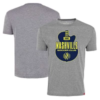 T-shirt triple mélange confortable Sportiqe Heather Grey Nashville SC unisexe